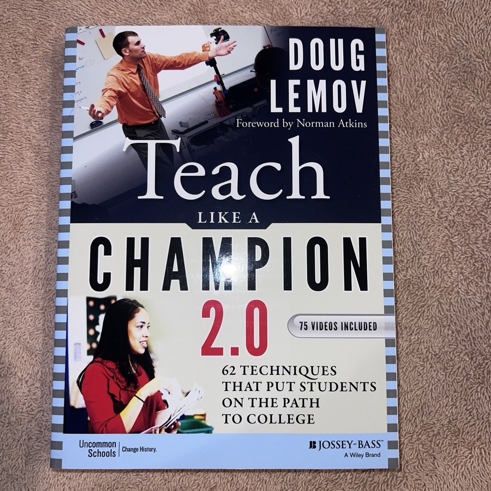 Teach Like a Champion 2.0: 62 Techniques by Doug Lemov 2015 With Videos, New